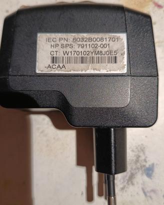 Alimentatore caricabatteria HP  5V 3A micro USB