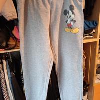 pantaloni tuta grigi bambino 10 anni