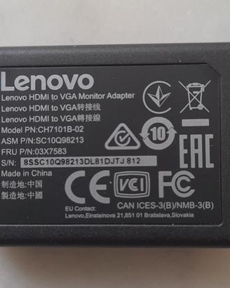 adapter HDMI/VGA Lenovo