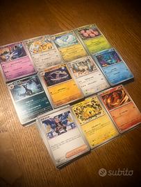 Lotto carte Pokemon giapponesi