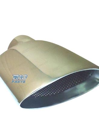 TERMINALE SCARICO UNIVERSALE IN ACCIAIO INOX