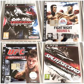 Set 4 giochi - Ps3 -