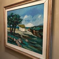 Grande quadro paesaggio marino