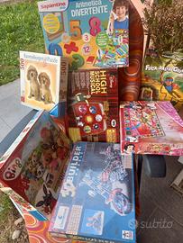 stock 7 giochi in scatola 