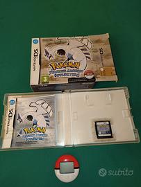 Pokemon Soul Silver con scatola e Pokewalker 