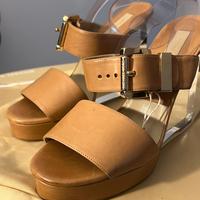 Scarpe pelle tacco trasparente Michael Kors 38