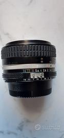 Obiettivo Nikon 50 F 1,4 AI