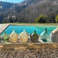 Damigiane varie misure per arredo e design