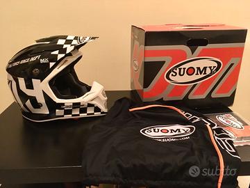 Casco carbonio cross enduro Suomy