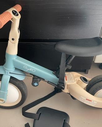 Triciclo evoluto Gyro bici bambino