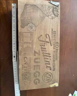Scatola legno fruttino zuegg