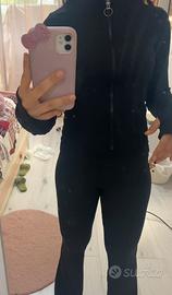 Completo sportivo nero