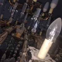 Lampadario 18 luci vintage Maria Teresa