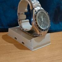 orologio al quarzo cronografo doppio fuso 