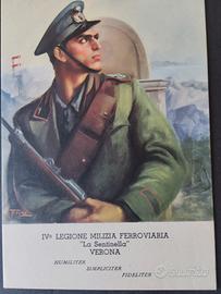 Cartolina militare seconda guerra 