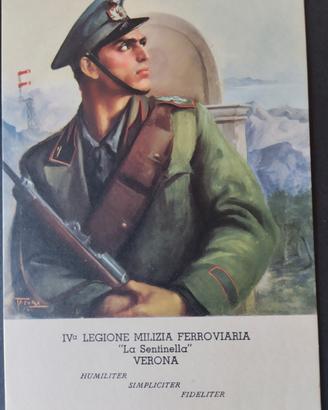 Cartolina militare seconda guerra 