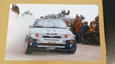 Foto 20x30 Ford Escort Gr.A Biasion Siviero Rally