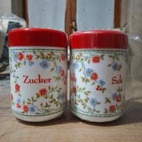 contenitori in Porcellana Zucchero e Sale