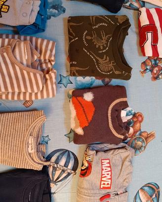 vestiti invernali 6/12 mesi bambino 