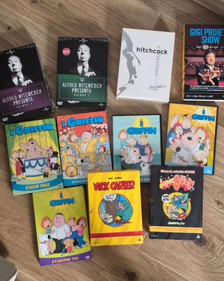 DVD I Griffin (5 stagioni), HITCHCOCK ecc...