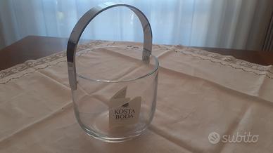 Secchiello porta ghiaccio in cristallo Kosta Boda