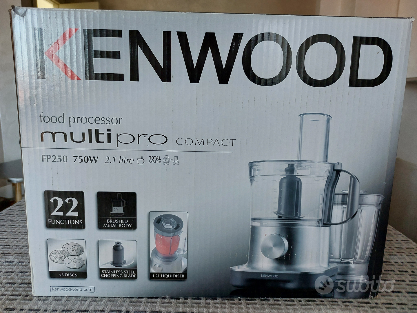 Kenwood multipro compact fp250 - Elettrodomestici In vendita a Torino