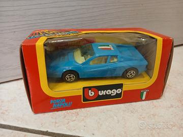 Burago Ferrari Testarossa scudetto Napoli 
