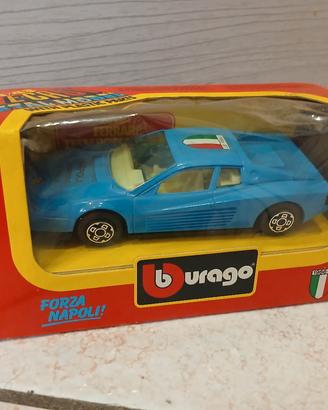 Burago Ferrari Testarossa scudetto Napoli 