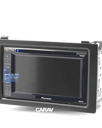 CORNICE NERA PER AUTORADIO 2-DIN PER SAAB 9-3