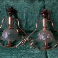 Lampadari vintage funzionanti  anche singolarmente