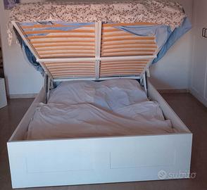 letto matrimoniale contenitore 