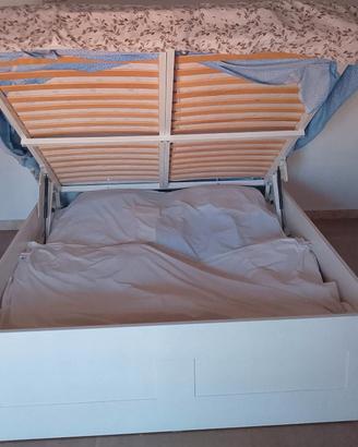 letto matrimoniale contenitore 
