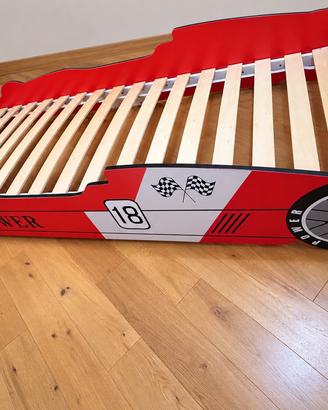 Letto bambino auto da corsa