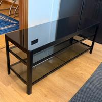 Mobiletto tv nero vetro
