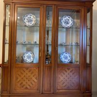 Vetrina legno massello