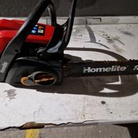 MOTOSEGA DELLA HOMOLITE LAMA 45+SCALA-ALLUM-TRASFO