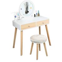 tavolo da trucco, senza sgabello e senza luci