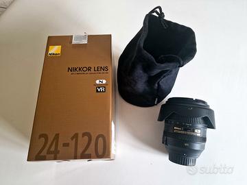 Obbiettivo Nikon  AF-S Nikkor 24-120 mm f4/G ED VR