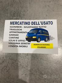 RITIRO MOBILI USATI