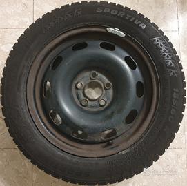 Pneumatici invernali 185/60 R 15 88T con cerchio