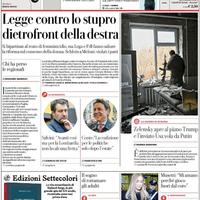 La Repubblica del 26 novembre 2025