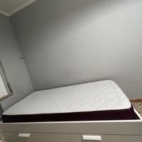 Letto Ikea Malm + materasso