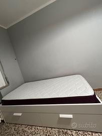Letto Ikea Malm + materasso