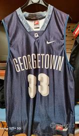 Canotta Basket Georgetown Hoyas vintage