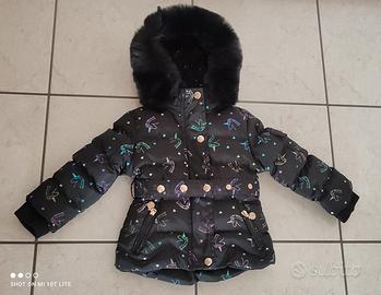 Giacca invernale imbottita bambina 12-14 mesi