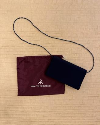 Pochette Rebecca Molenaar – Blu – Nuova