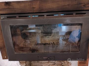 Inserto per camino a Legna 90cm