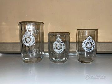 BIRRA PERONI ROMA LOTTO BICCHIERI VINTAGE