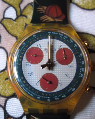 Cronografo Swatch mod 1992 Mod.SCK102 - Riding Sta