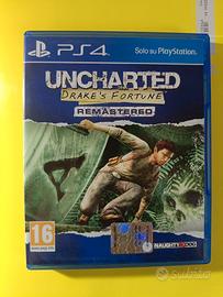 Uncharted Drake's Fortune Remastered per Ps4
